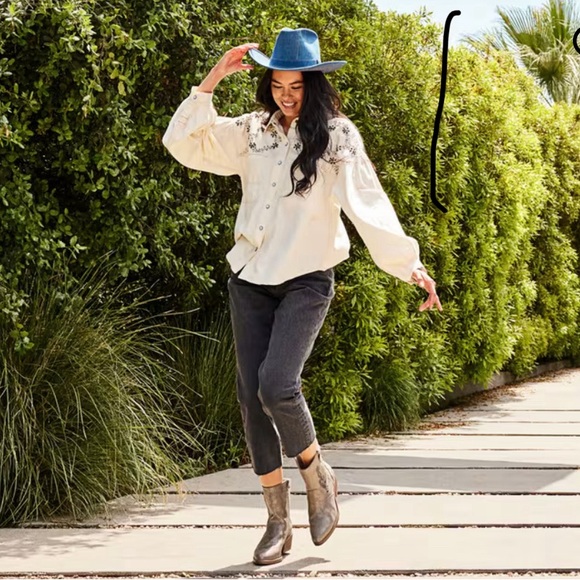 WOMEN'S BLOWFISH MALIBU REBEL 2 WESTERN BOOTS Select Color:
pewter metallic - Picture 3 of 8